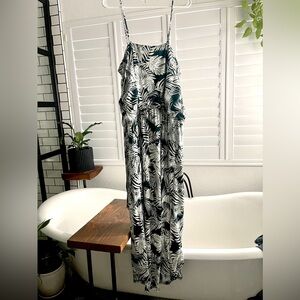 Maurices Tropical Dress Strapless Size 0